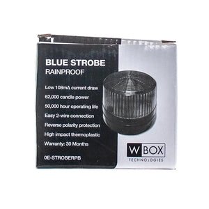 WBOX/ADI PRO Blue Alarm Strobe Light