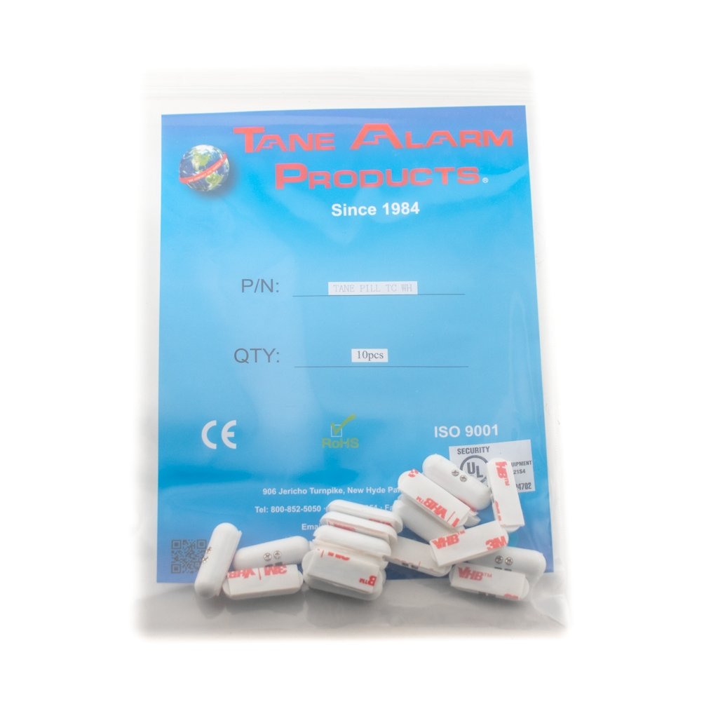 TANE PILL TC Mini Surface Mount White Contact 10 Pack