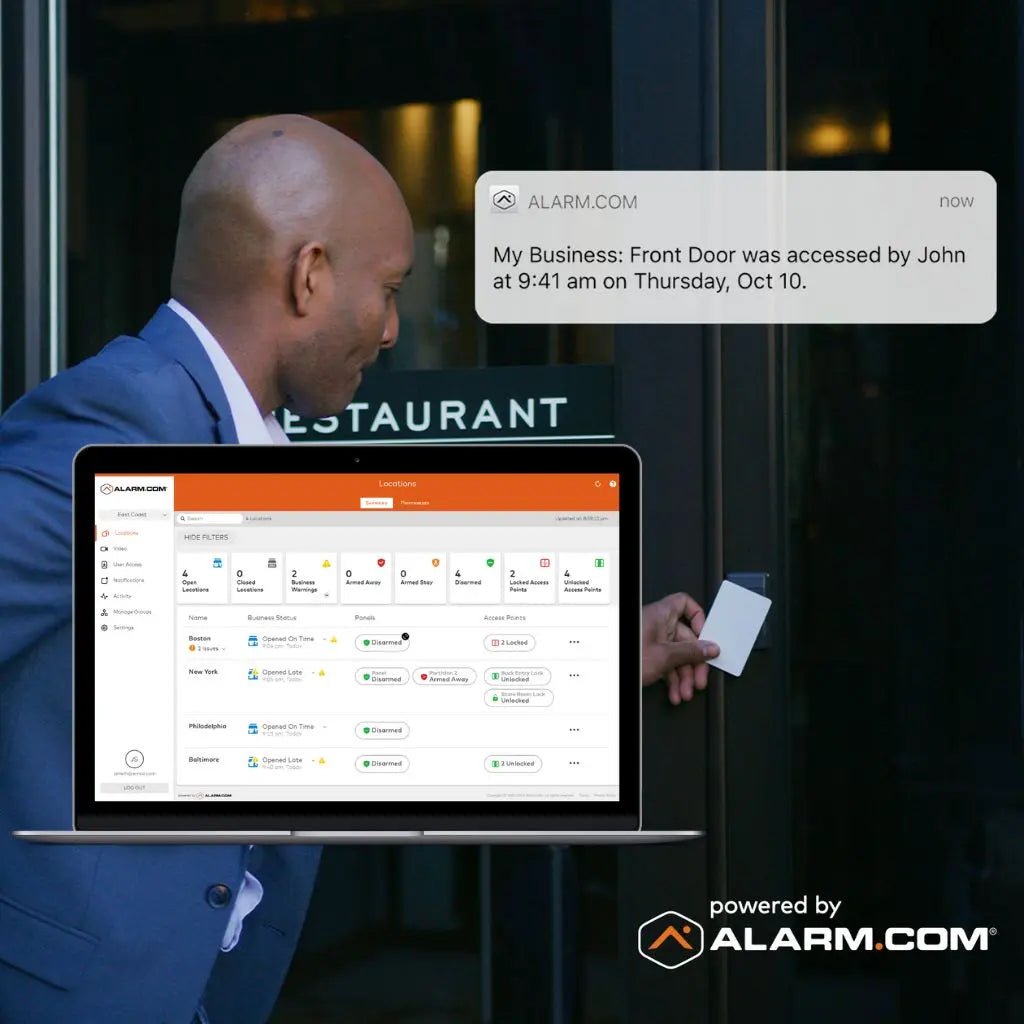 Alarm.com Interactive Commercial Annual Service Plan