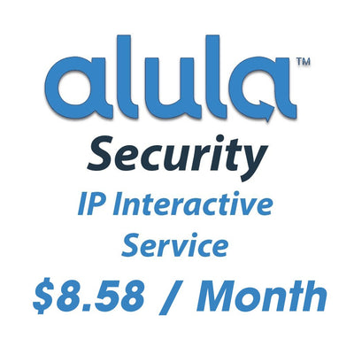 Alula Security IP Interactive Service: $8.58 a month, billed annually