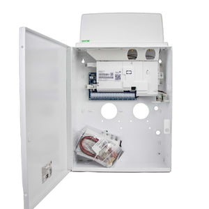 DSC Qolsys IQ Pro IQPR017M Power G Panel In Metal Cabinet